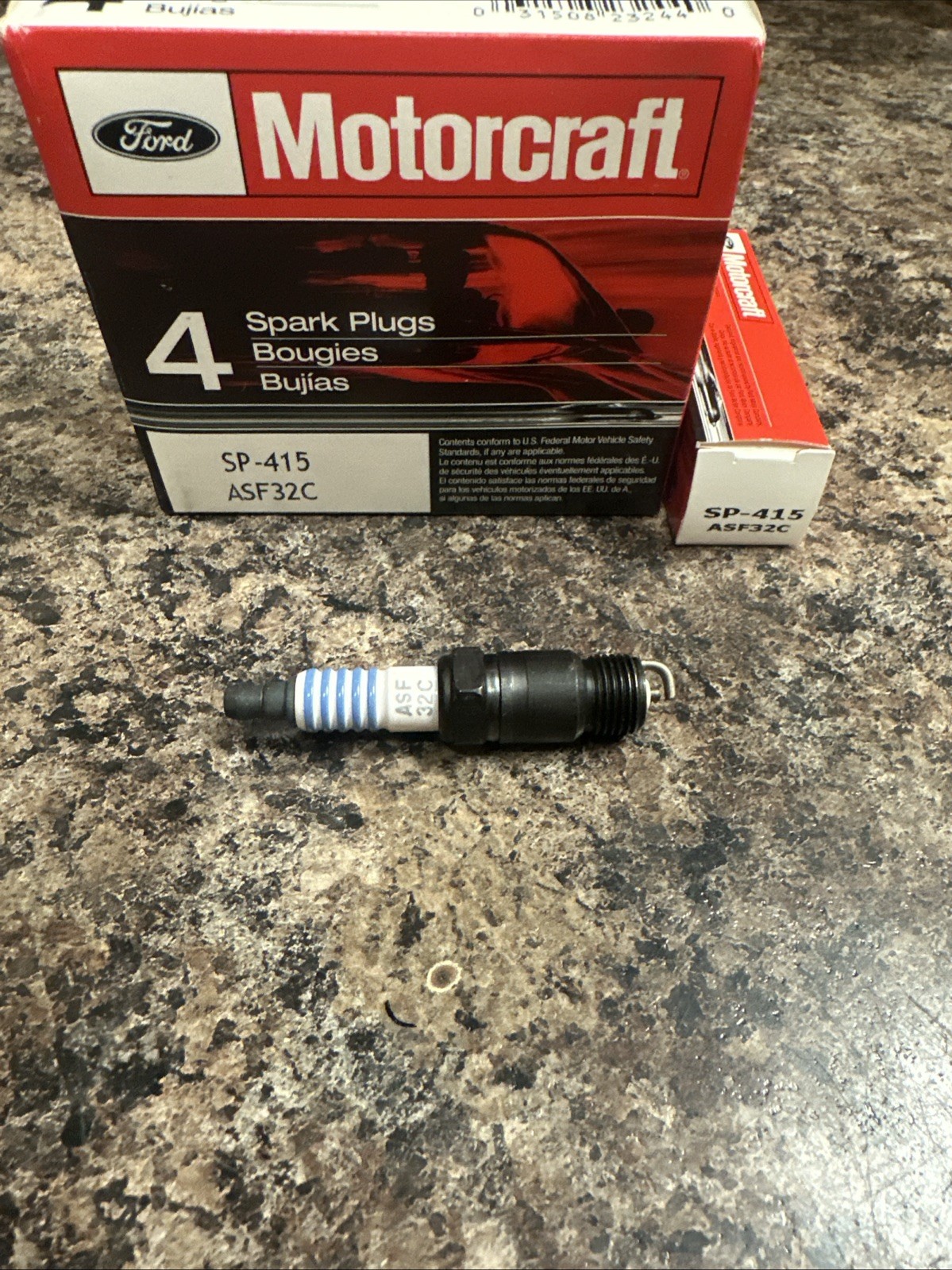 8 Motorcraft SP-415 Spark Plug 81-92 BUICK  CADDY Tap Desc. FREE SHIPPING