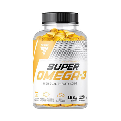 Trec Nutrition Super Omega 3 Fischöl EPA & DHA 120 Weichkapseln