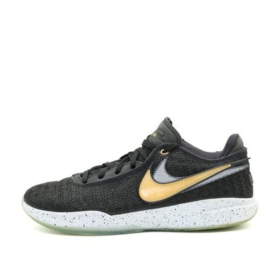 Nike Herren LeBron XX Sneaker EU 47 Schwarz/Gold DJ5423-003