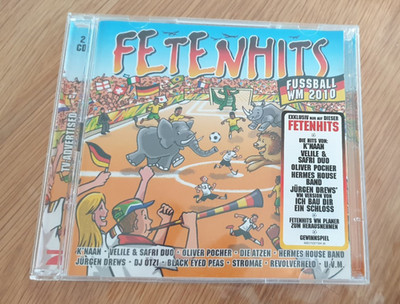 Fetenhits Fussball WM 2010 Musick CD 2 Sportfreunde Stiller usw.