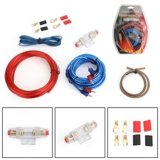Car Amplifier Wiring Kit Amp Audio RCA Sub Wiring Wire 1500W 10 GAUGE Cable CP