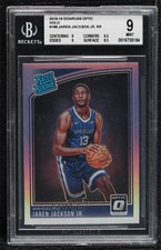 2018 Donruss Optic Rated Rookie Holo Prizm Jaren Jackson Jr #188 BGS 9 MINT 14t3