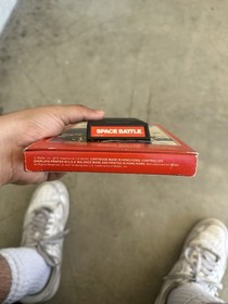 Space Battle Mattel Intellivision 1979 Video Game In Box Rare Tested Working VTG