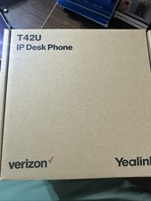 Yealink One Talk T42U IP Desk Phone - Black / Sealed / New / Verizon