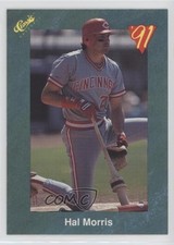 1991 Classic Update Green Travel Edition Hal Morris #T62 te2