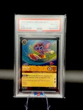 2023 Disney Lorcana The First Chapter Stitch Foil Legendary PSA 10 Gem Mint.