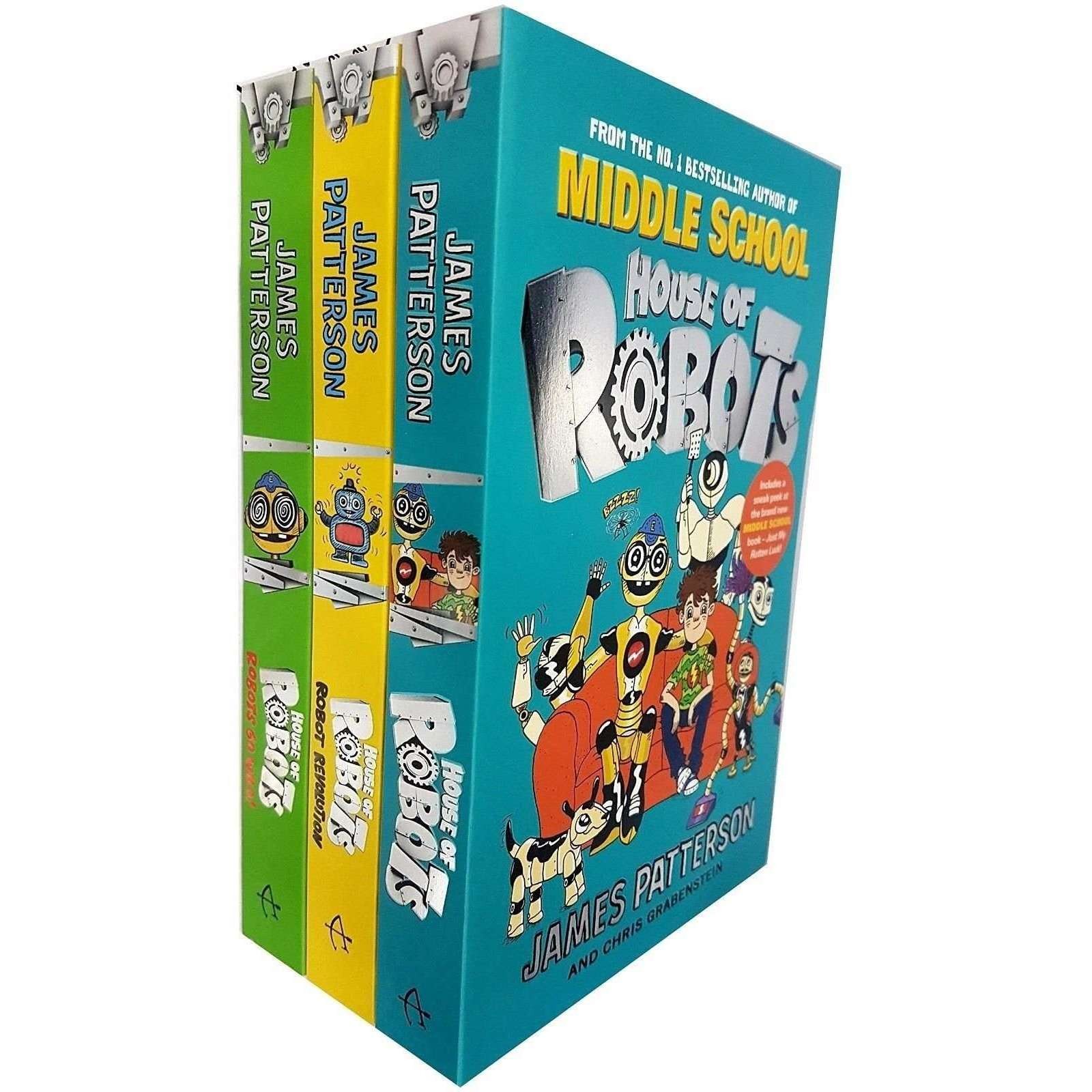 House of Robots Collection 3 Books Set Robot Revolution By James Patterson NEW - Image 7