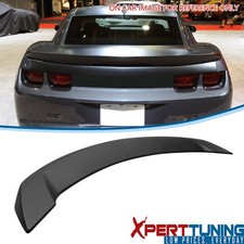 Fits 10-13 Chevrolet Camaro Coupe Rear Trunk Spoiler Wled Matte Black Zl1 Style Fits 10-13 Chevrolet Camaro Coupe Rear Trunk Spoiler Wled Matte Black Zl1 Style