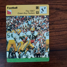1977-79 Sportscasters Green Bay Packers  Lausanne Printed-MINT** FREE SHIPPING**
