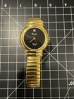 Vintage Lucoral Ladies Gold-Tone Expansion Watch - Black & Diamond Dial Untested — photo 1
