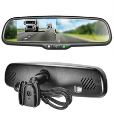 Master Tailgaters 10.5" OEM Rear View Mirror with 4.3" LCD Screen |... Fast Ship