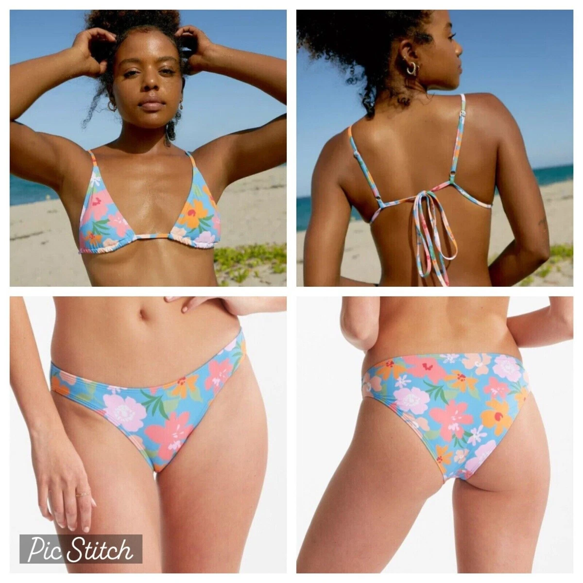 triangle slide bikini
