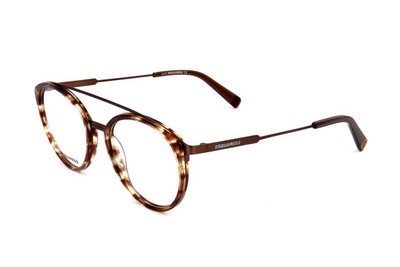 Dsquared2 DQ5293 047 LIGHT BROWN 51/19/150 Unisex Eyewear Frame