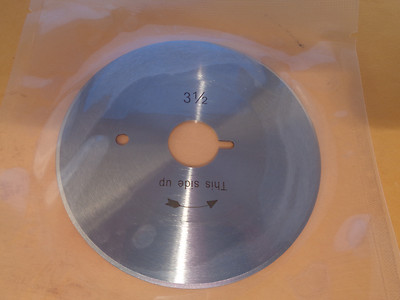 3 1/2'' 90mm ROUND KNIFE FIT NEW ROTARY FABRIC CUTTER / CUTTING MACHINE MB-90 
