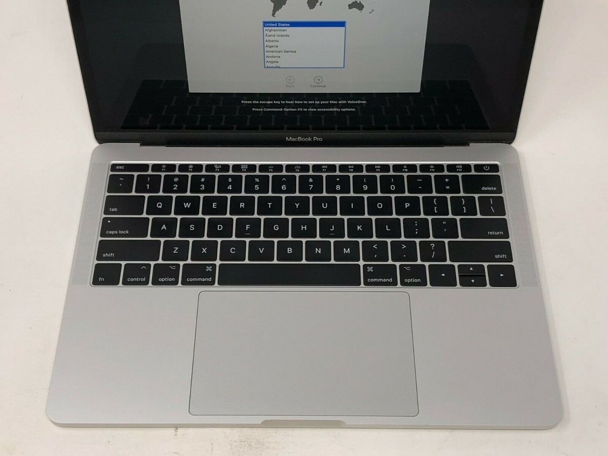 MacBook Pro 13 Silver Late 2016 2.0 GHz Intel Core i5 8GB