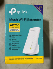 TP-Link RE220 AC750 Wireless Dual Band WiFi Range Extender