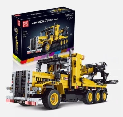 Klemmbausteine Abschleppwagen LKW Mould King 17011 1250 Teile