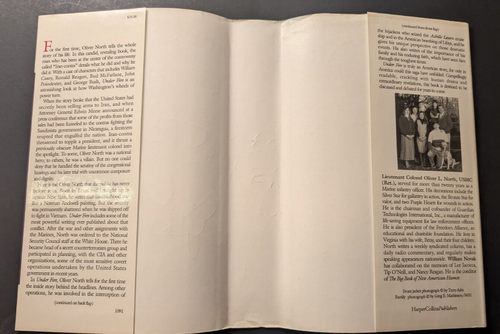 1991 -1st Edition, 1st Pr - Under Fire : An American Story, Oliver North - Picture 15 of 17