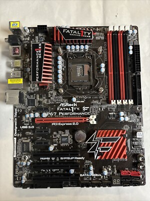 Intel Motherboards Asrock Fatal1ty P67 Performance Platform: Intel