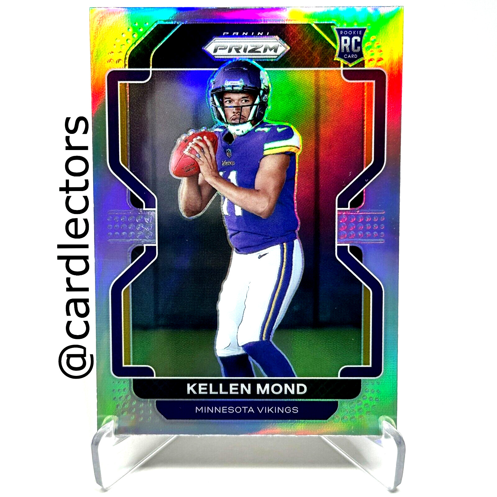 2021 Panini PRIZM Football KELLEN MOND #V-351 RC Variation Silver PRIZM VIKINGS