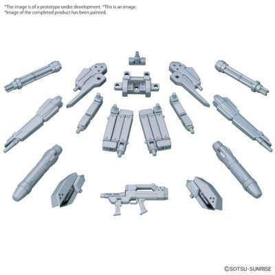 Option Part Set Gunpla 07 Powered Arms Powerder Gundam Build Fighters TRY Bandai