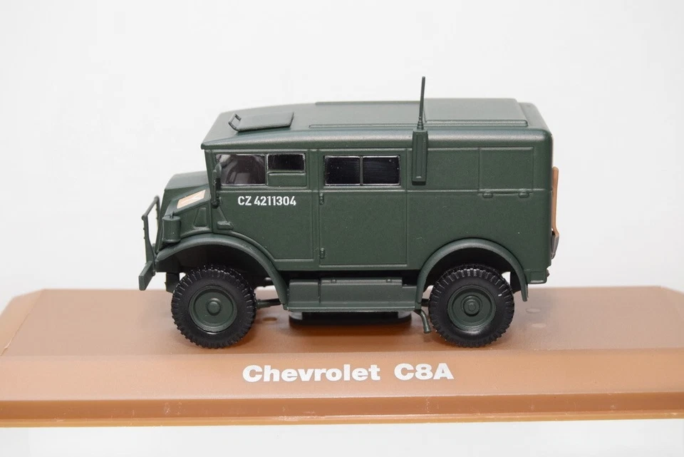 B71 1:43 ATLAS ALTAYA CHREVROLET C8A ARMY TRUCK NUOVO CON SCATOLA - Immagine 3 di 4