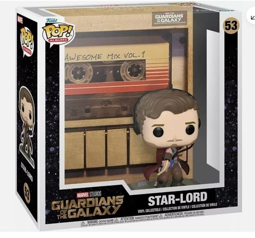 Funko POP! Albums Guardians of the Galaxy Star-Lord Awesome Mix Vol. 1 #53 NEW