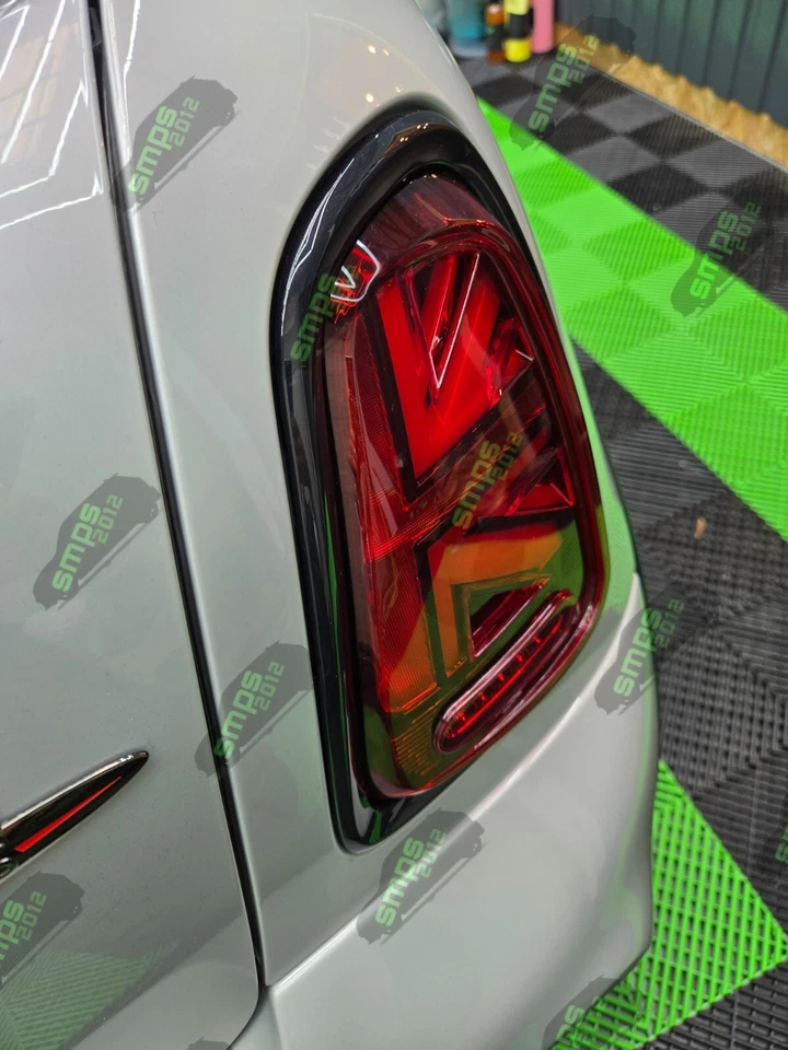 Original Mini R56 Schwarz Glänzend Heck Rücklicht Rand R57 R58 R59 - - Bild 4 von 4