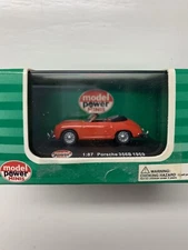 Model Power Minis 1:87 Red Porsche 356B 1959 NIB (Item No. 19180)