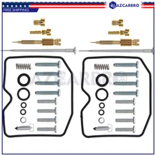 Carburetor Gasket Jets Rebuild Kit Fit for 1988-2007 Kawasaki Ninja 250R EX250F