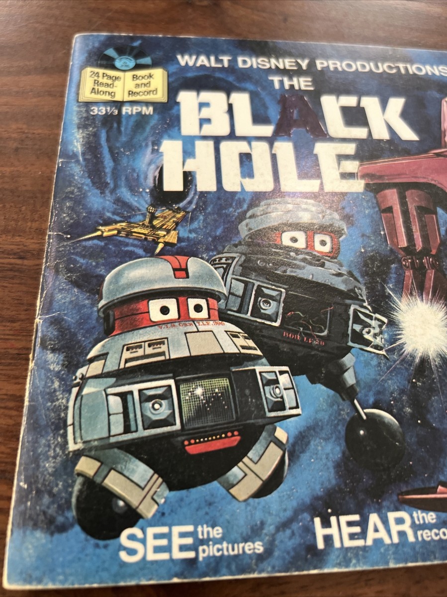 Vintage Walt Disney The Black Hole See Hear Read Book and