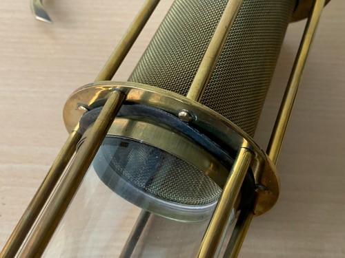 Alte Grubenlampe / Benzin-Wetterlampe, CEAG, Typ 1442, Messing - 第 11/12 張圖片