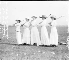 Golfers Mrs J D Winlow Mrs J H Hoag Mrs M R Stuart Mrs J L Sheehy - Old Photo