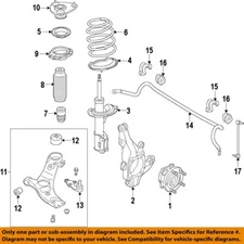HYUNDAI OEM 13-18 Santa Fe Sport Struts Components-Upper Mount 546102P500