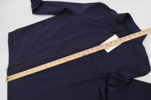 Banana Republic BR Sport Motion Tech Jacket PERFORM Navy Blue Mens Large NEW - Picture 11 of 12