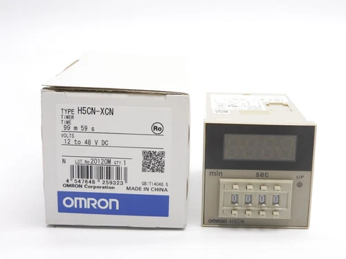 OMRON H5CN-XCN 12-48VDC 3A 99m 59s NSMP