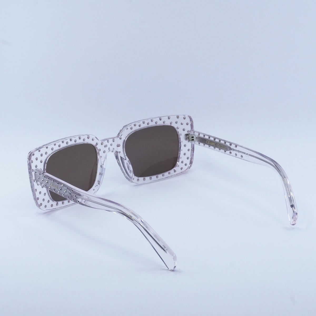 Final Price! Celine CL4213IS 27E Crystal/Brown Sunglasses NEW Celine CL4213IS 27E ANIMATION XMAS Crystal Brown  main image 2