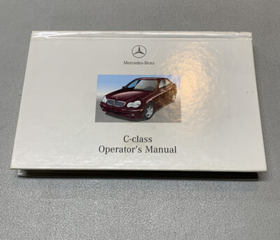 Mercedes-Benz 2001 C240 C320 Owner's Manual Book Owners Guide