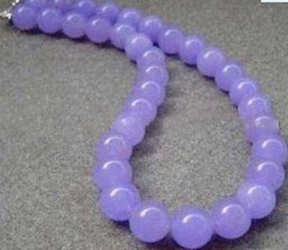 6/8/10/ 12mm Alexandrite Gems Smooth Round Beads Necklace 18" Bracelet Earrings  - Image 2 of 4