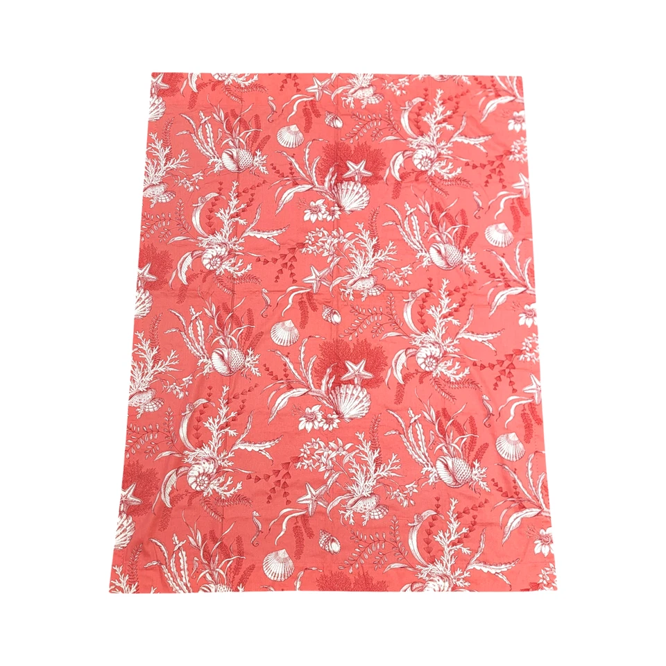 CORTINAS COUNTRY MARCA 2 Paneles Cortina y Cenefa Náutica Seashell Playa EE. UU. Foto 2 de 4