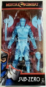 McFarlane Mortal Kombat 11 SUB-ZERO 7" Action Figure ...