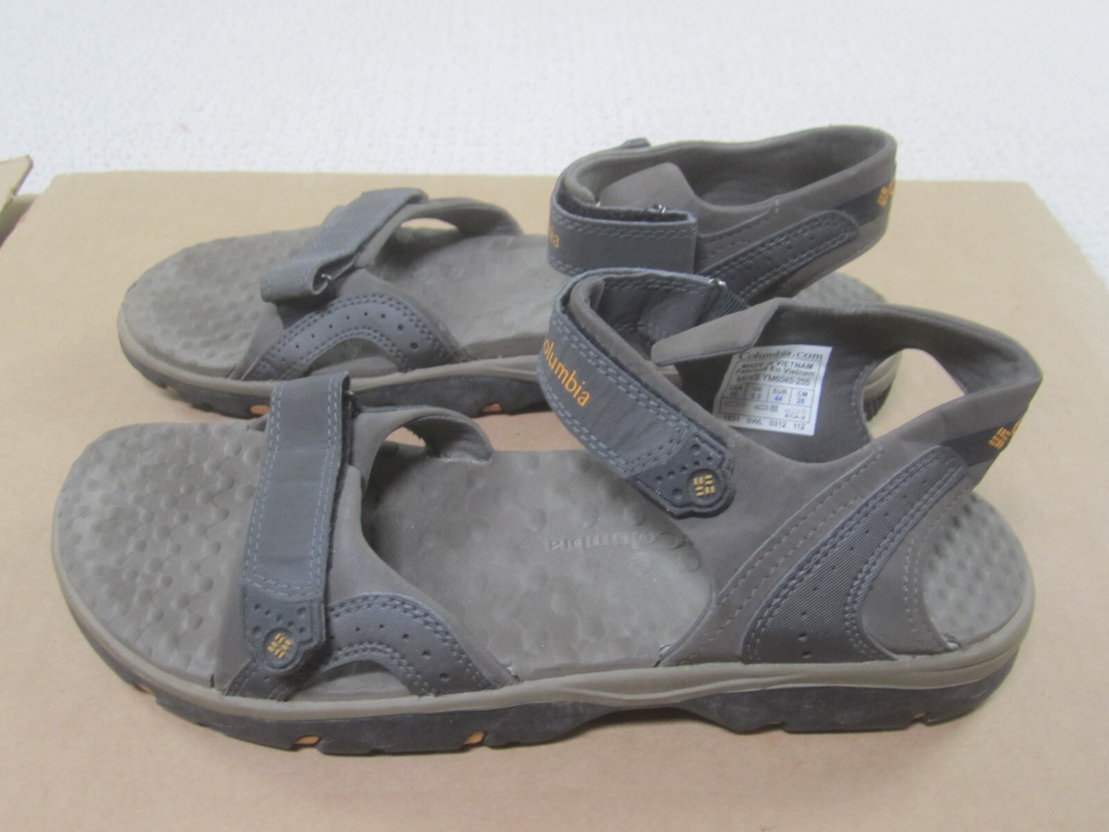 Columbia Sandals Mens 10 Shoes Gray Sport Sling Back Riptide Outdoors Hiking Fis thumbnail 5