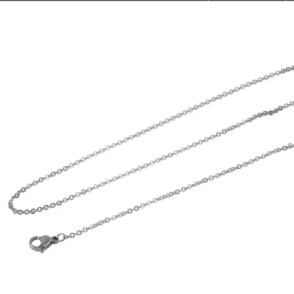 Modeschmuck Damen Ankerkette 45cm mit Anhänger Edelstahl - Bild 4 von 4