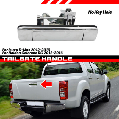 Rear Tailgate Handle W/O Key Hole Chrome For Isuzu D-Max 2012-2016