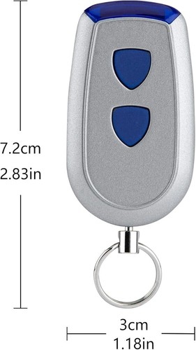 2x Handheld Remote for Normstahl Crawford EA433 2KS/4KS/2KM/4KM,RCU 433-2/433-4 - Picture 3 of 6