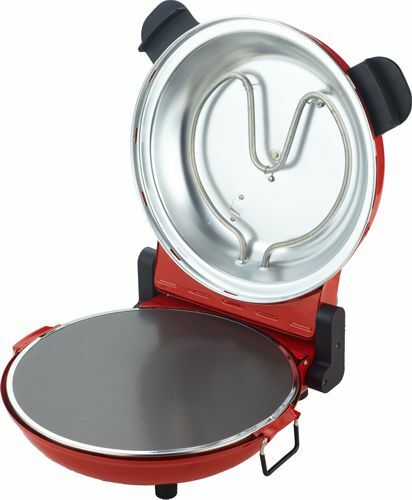 Forno per Pizza Napoletana, Temp max 400°, Piatto NERO, Pietra refrattaria,  5min | eBay