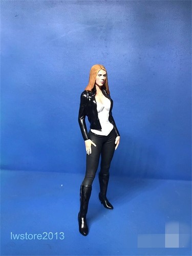 1/18 Black Widow Girl 4" Resin Figurines Figures Model For Cars Vehicles Toys - Picture 5 of 6
