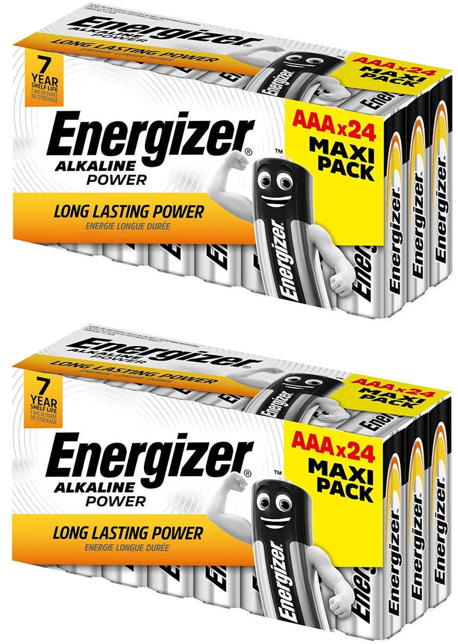 Energizer AAA Alkaline Power Batteries LR03 MN2400 Pack of 24 Office Devices - Image 12
