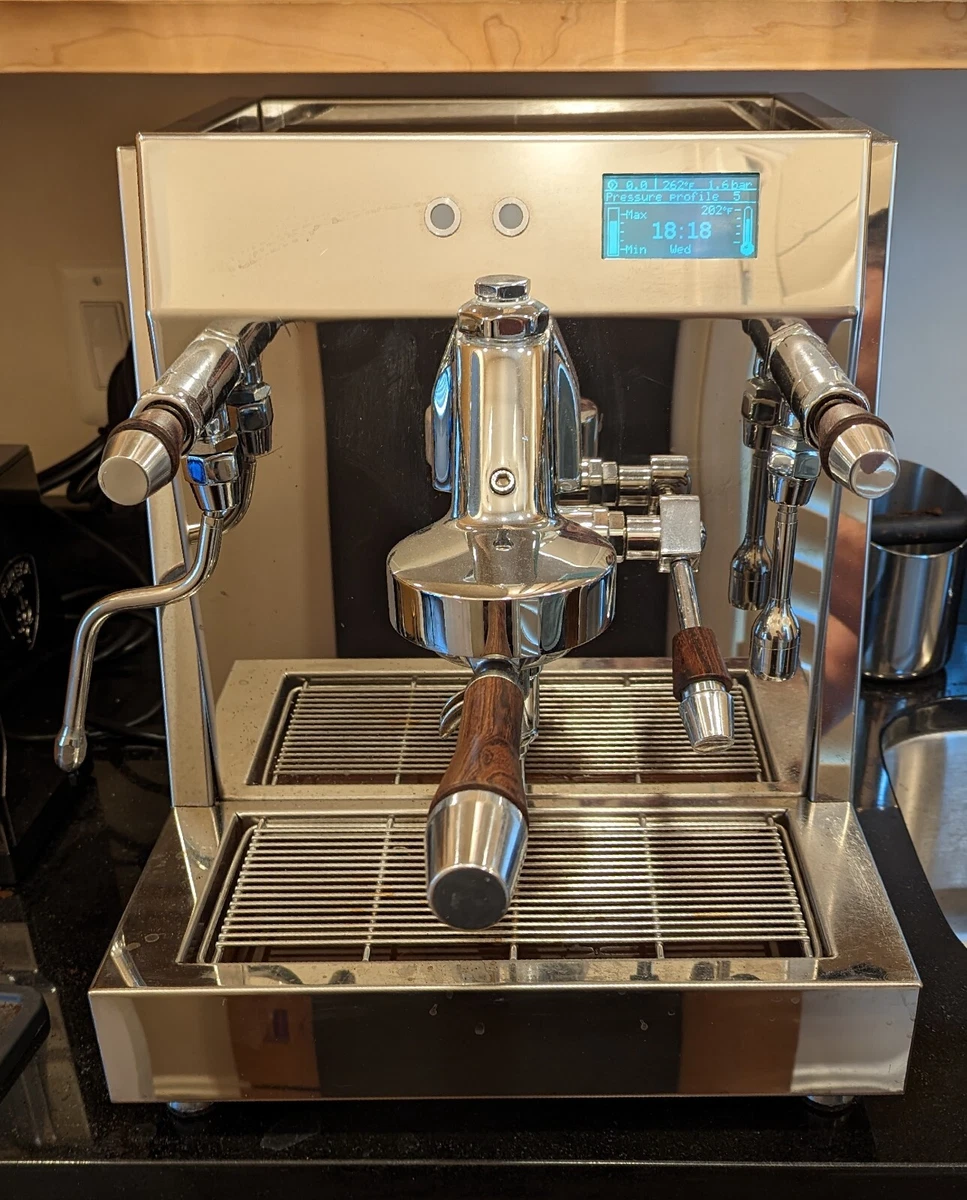 Vesuvius Dual Boiler Espresso Machine with Pressure Profiling