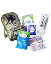 Compact Military First Aid Kit Army Cadet MTP Personal Webbing Camping Survival